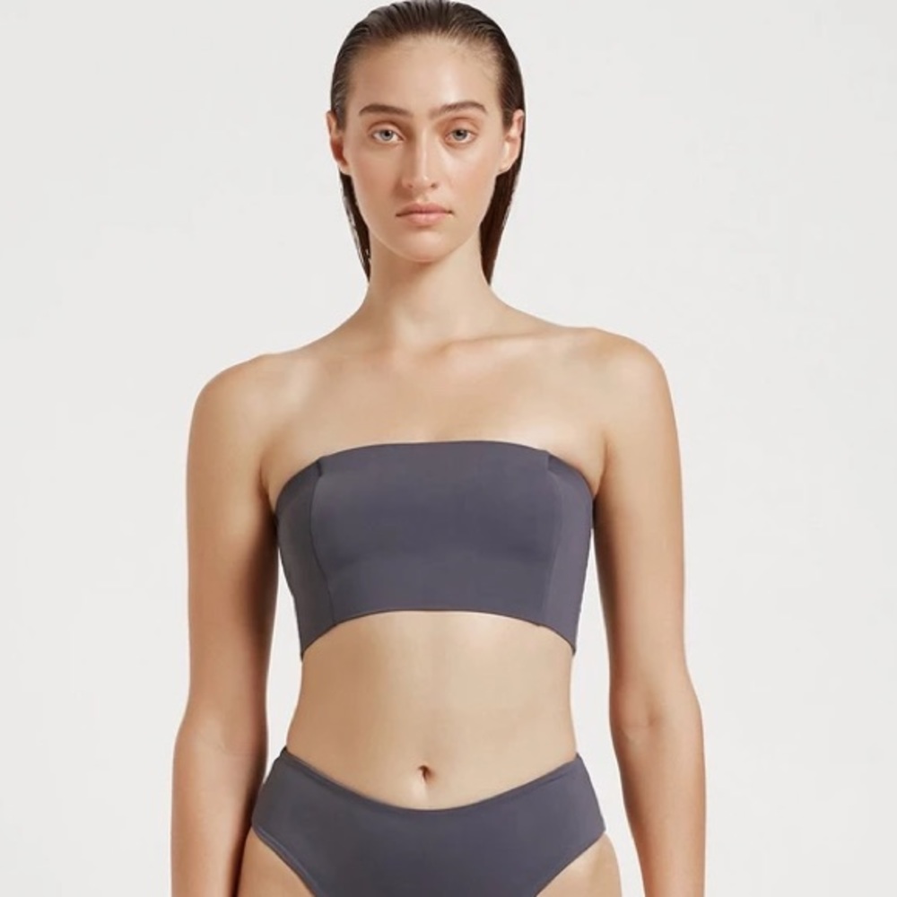 MyraSwim Daria Top in Graphite size M
